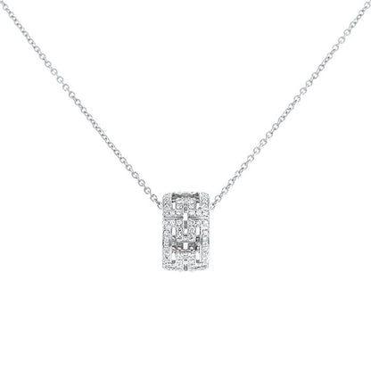 [Elitejewels] PARENTESI HALSKETTE SILBER DIAMANT