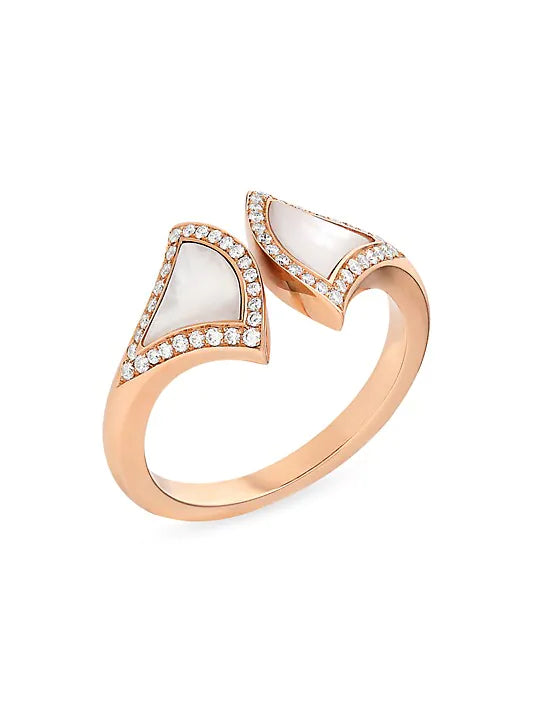 [Elitejewels]DREAM MOP DIAMOND OPEN RING