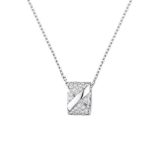 [Elitejewels]LIENS EVIDENCE DIAMOND PAVED NECKLACE