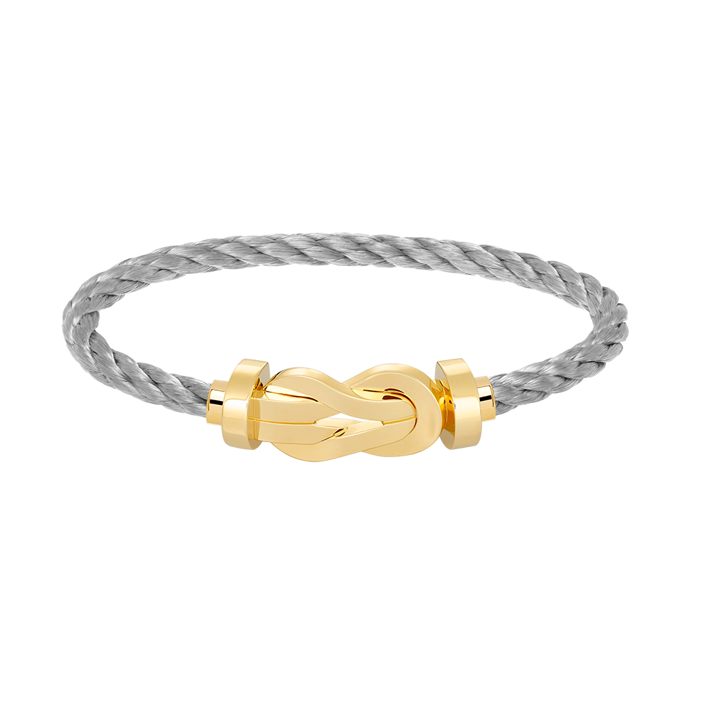 [Elitejewels]Chance großes Armband mit 8-stelliger Schnalle, ohne Diamanten, Gold