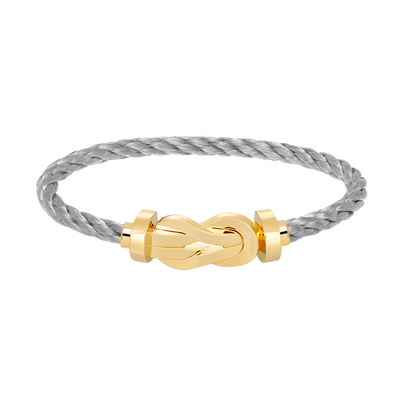 [Elitejewels]Chance großes Armband mit 8-stelliger Schnalle, ohne Diamanten, Gold