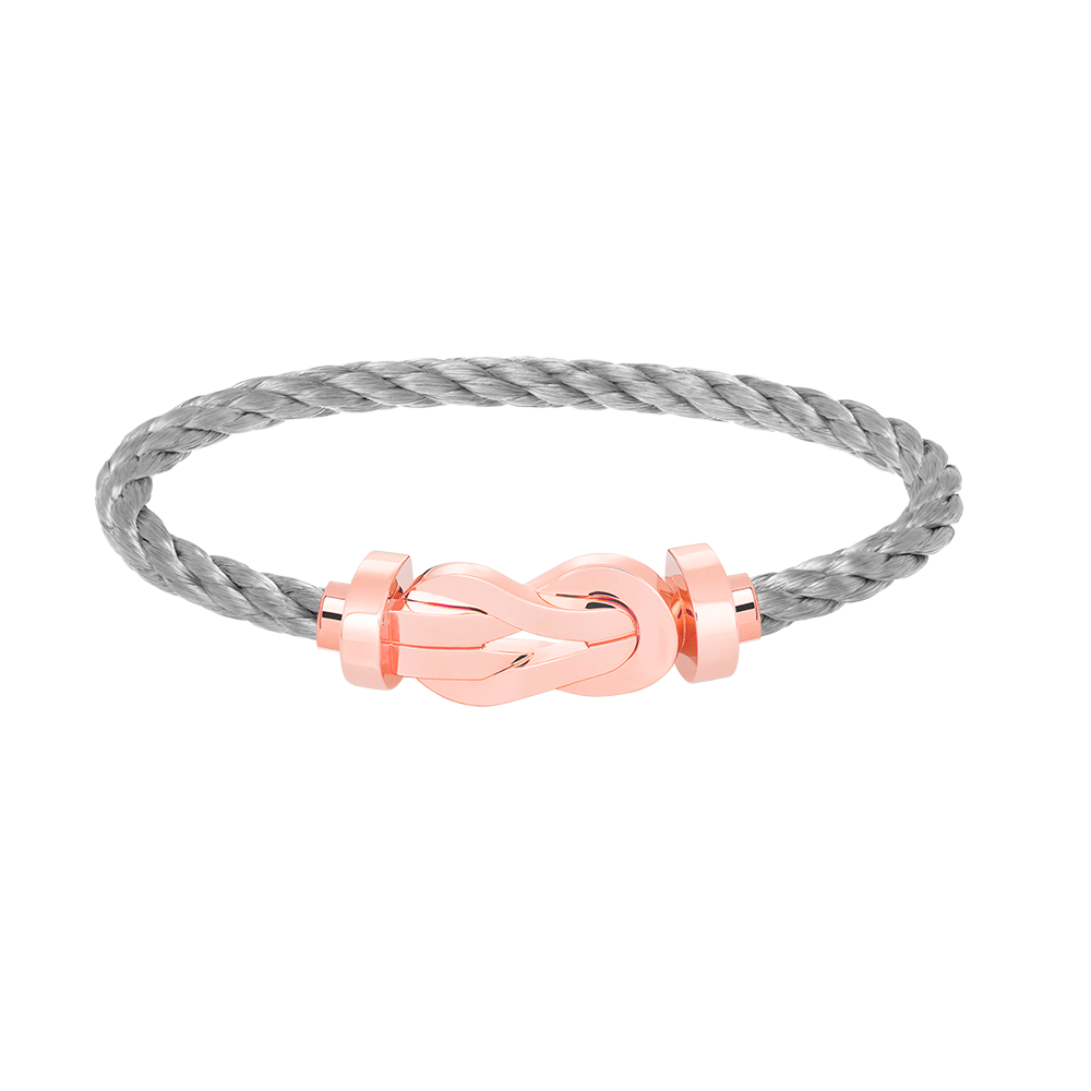 [Elitejewels]Chance Armband mit großer 8-stelliger Schnalle, ohne Diamanten, Roségold