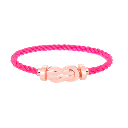 [Elitejewels]Chance Armband mit großer 8-stelliger Schnalle, ohne Diamanten, Roségold