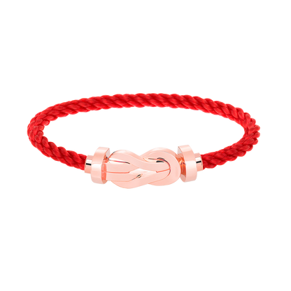 [Elitejewels]Chance Armband mit großer 8-stelliger Schnalle, ohne Diamanten, Roségold