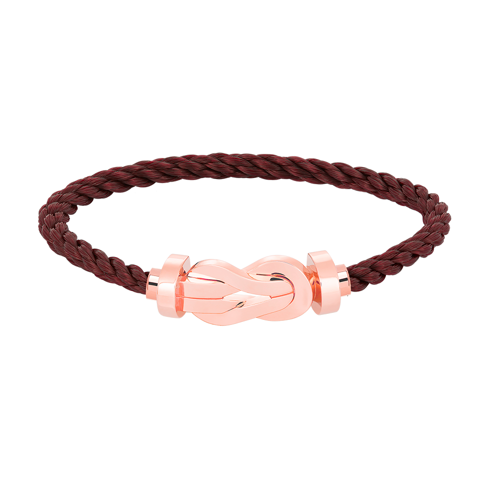 [Elitejewels]Chance Armband mit großer 8-stelliger Schnalle, ohne Diamanten, Roségold