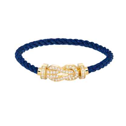 [Elitejewels]Chance großes 8-stelliges Volldiamantenarmband in Gold