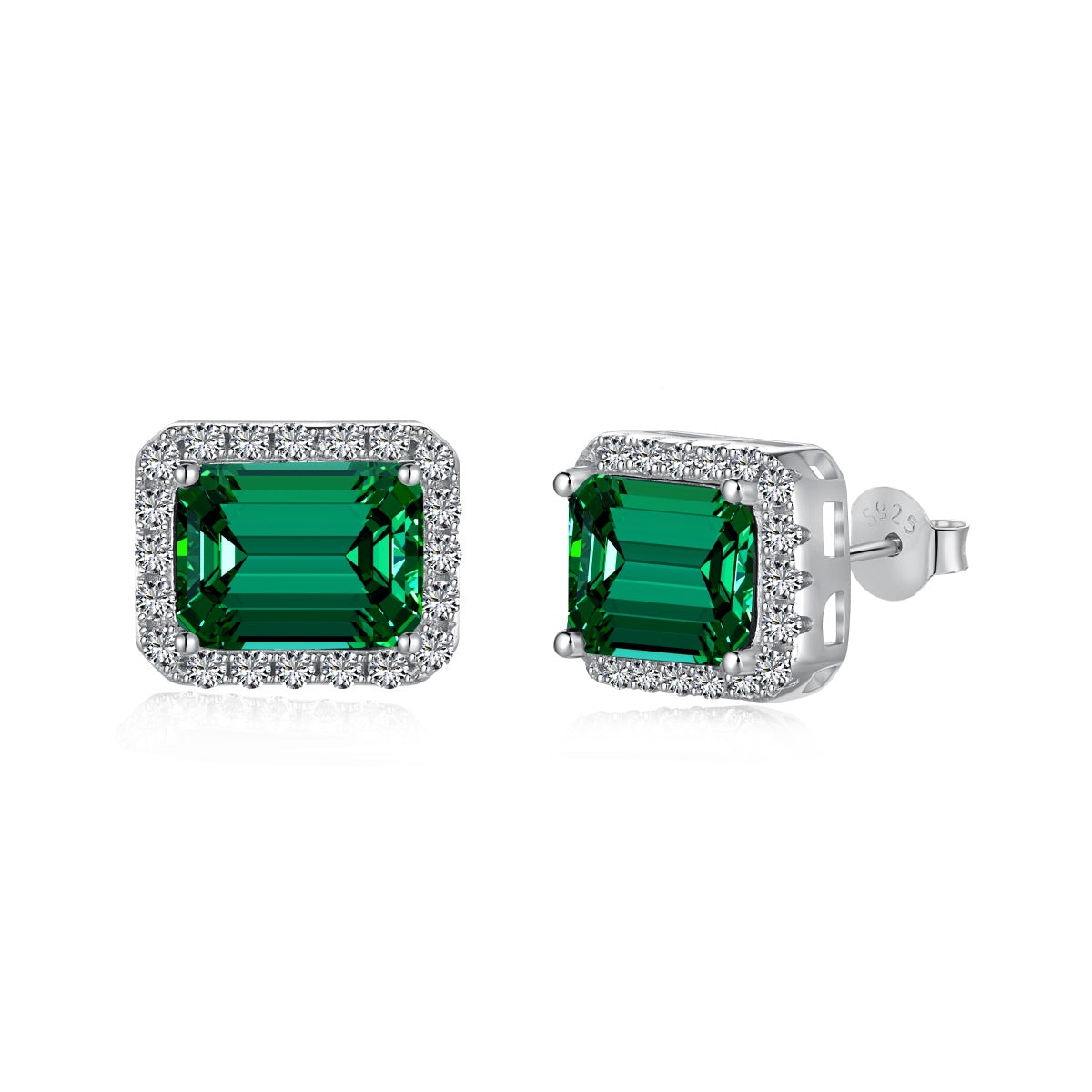 [Elitejewels]Luxurious Dainty Emerald Cut Banquet Earrings