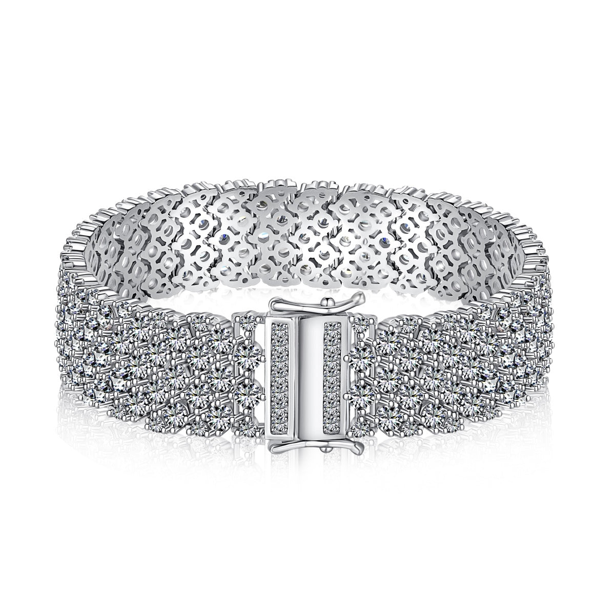 [Elitejewels]Ornate Elegant Round Cut Party Bracelet