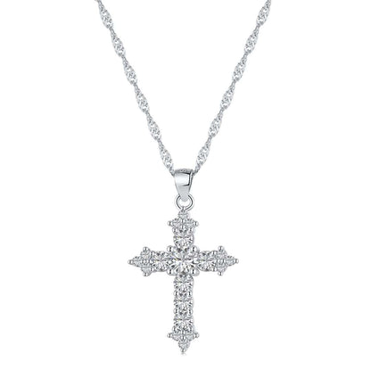 [Elitejewels]Delicate Cross Shape Necklace