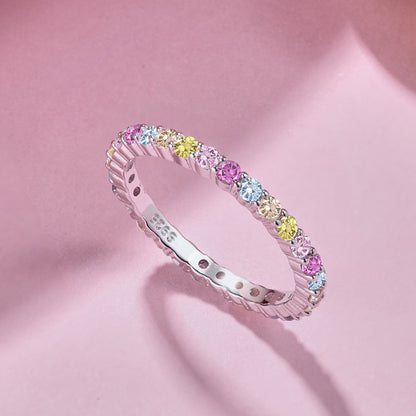 [Elitejewels]Elegant Vivid Round Cut Daily Ring