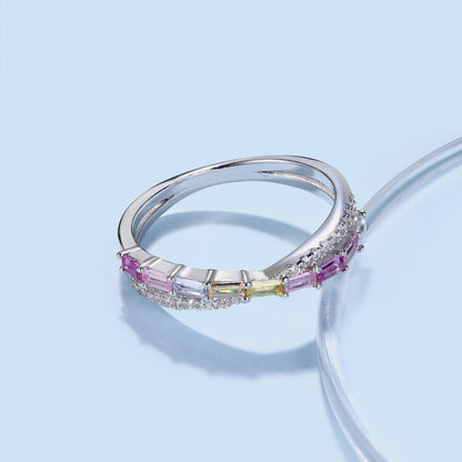 [Elitejewels]Energetic Elegant Radiant Cut Party Ring