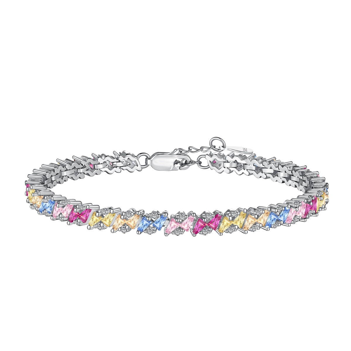 [Elitejewels] Verziertes funkelndes Party-Armband mit mehreren Schliffarten