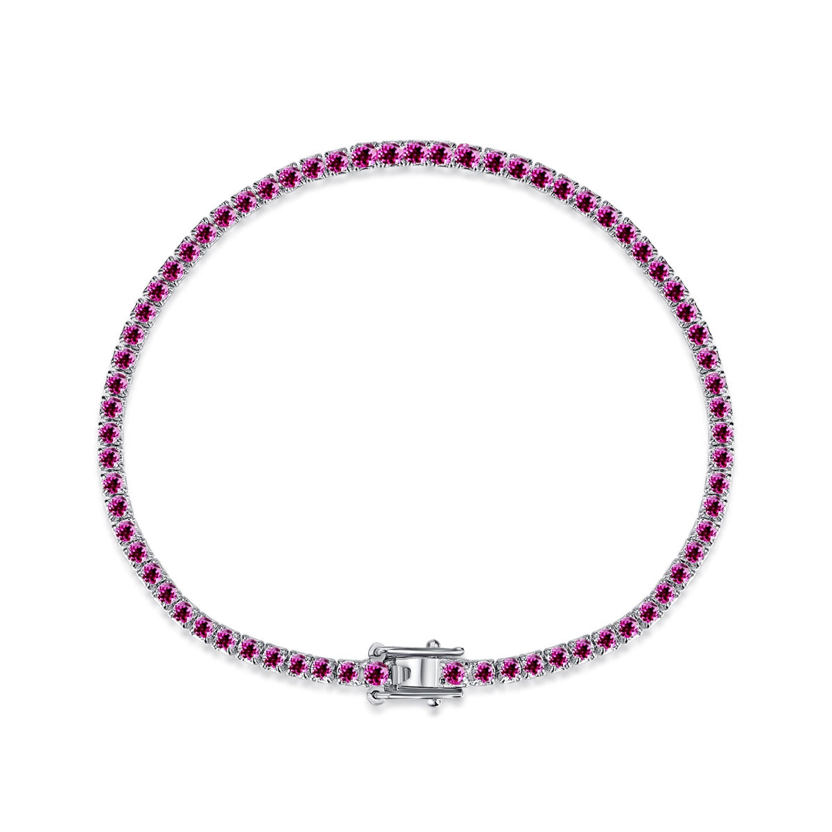 [Elitejewels]Dazzling Colorful Round Cut Daily Bracelet