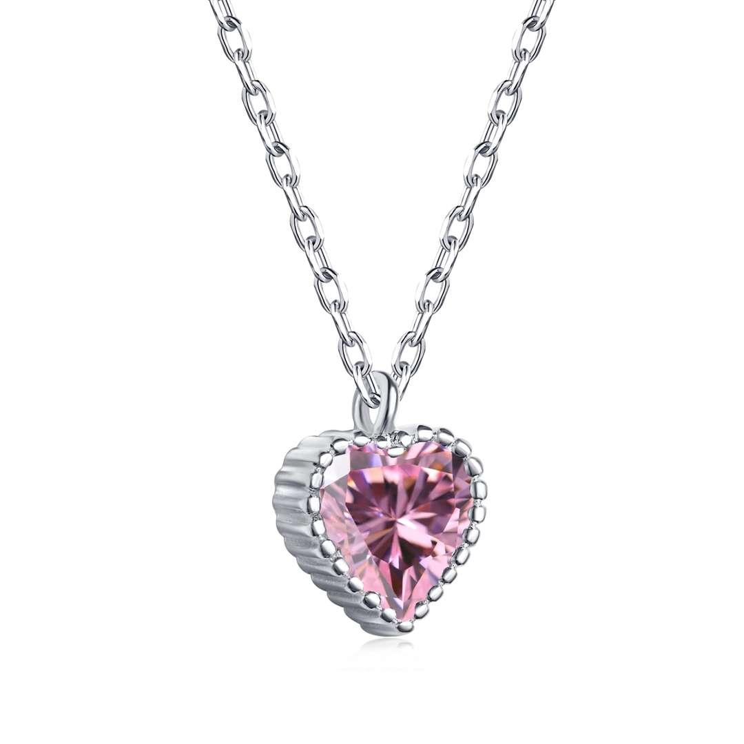 [Elitejewels]Ornate Heart Shape Necklace