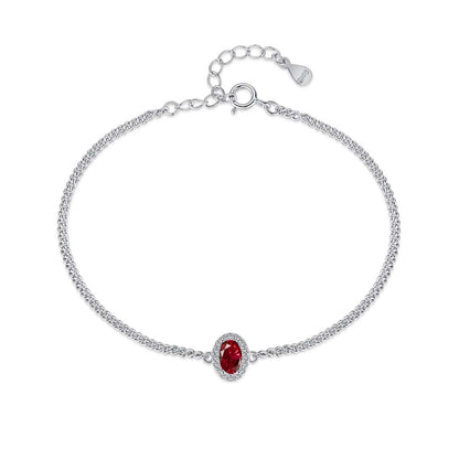 [Elitejewels]Exquisite Oval Shape Bracelet