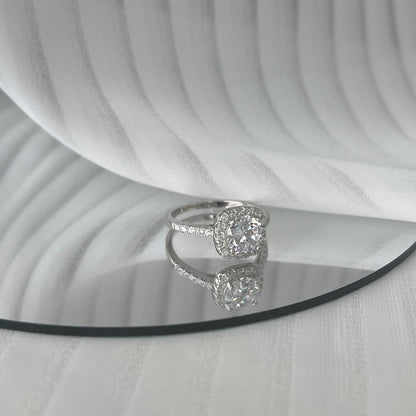 [Elitejewels]Dazzling Resplendent Round Cut Wedding Ring