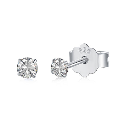 [Elitejewels]Delicate Solitaire Earrings