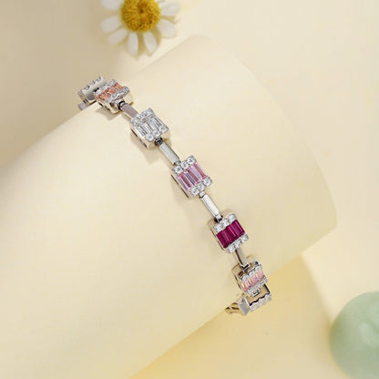 [Elitejewels]Dainty Charming Emerald Cut Daily Bracelet