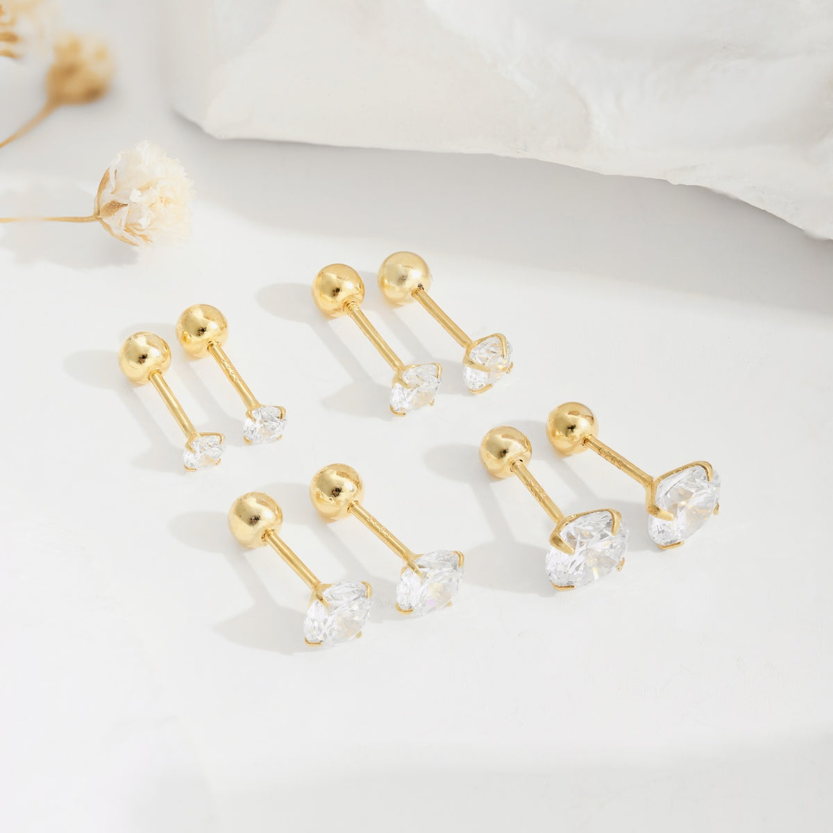 [Elitejewels]Unique U-Shaped Ear Bone Earrings