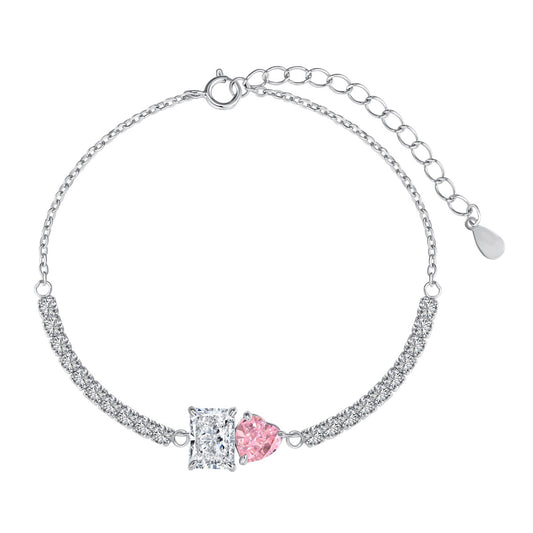 [Elitejewels]Dazzling Unique Multi Shape Lover Bracelet