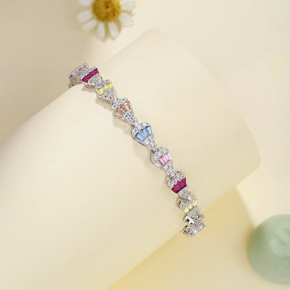 [Elitejewels]Radiant Water Drop Shape Daily Bracelet