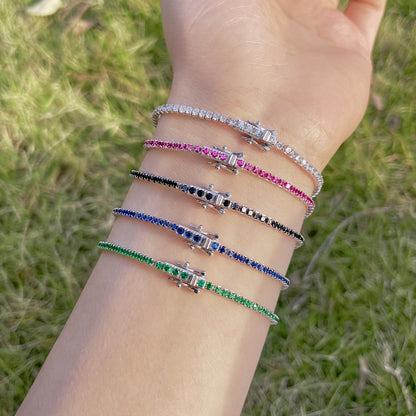 [Elitejewels]Radiant Colorful Round Cut Party Bracelet