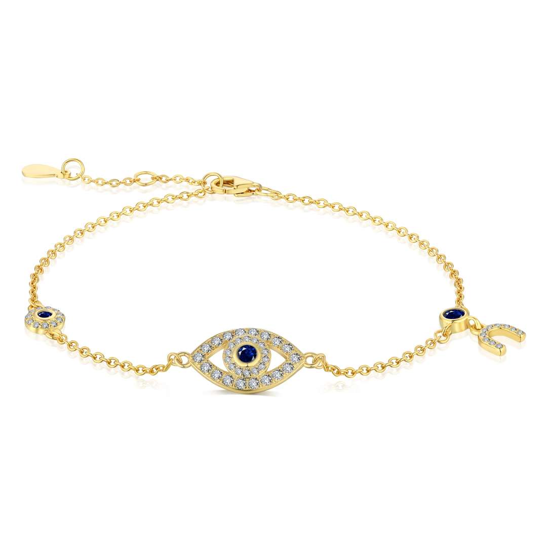 [Elitejewels]Dainty Eye Shape Necklace