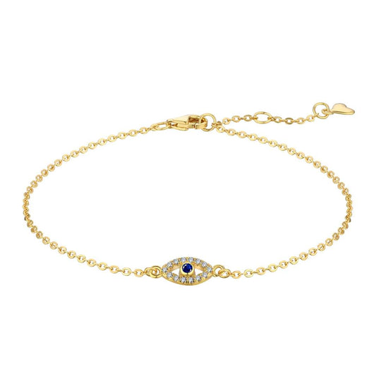 [Elitejewels]Evil Eye Shape Necklace