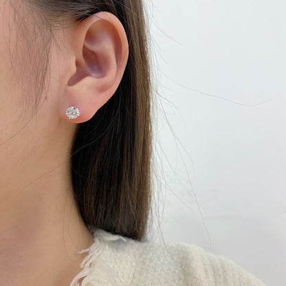 [Elitejewels]Dainty Round Shape Earrings