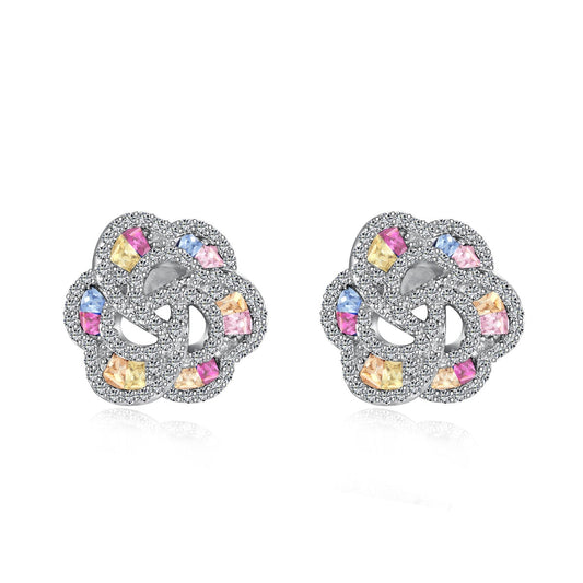 [Elitejewels]Exquisite Flower Shape Daily Earrings