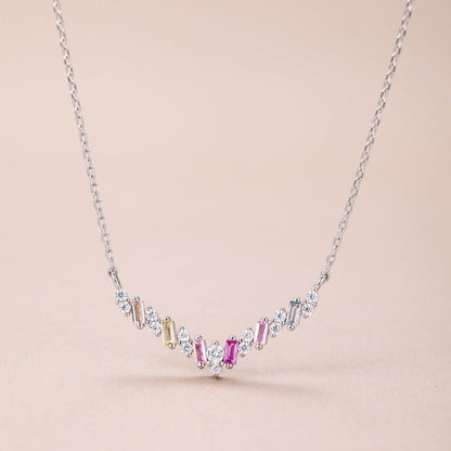 [Elitejewels]Dazzling Rainbow Necklace