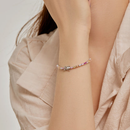 [Elitejewels]Delicate Romantic Heart Shape Lover Bracelet