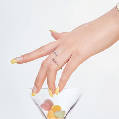 [Elitejewels]Dainty Ebullient Round Cut Daily Ring