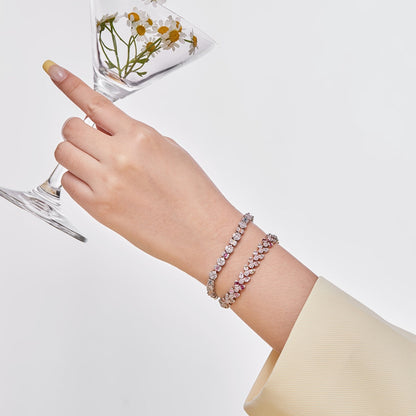 [Elitejewels]Dainty Exquisite Flower Shape Daily Bracelet