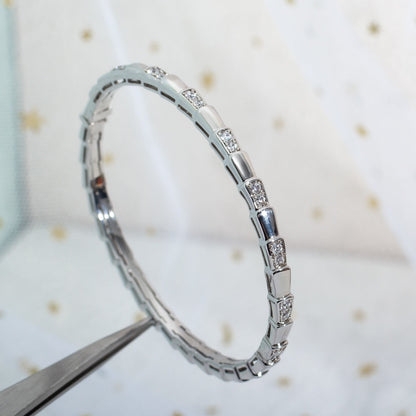 [Elitejewels]SERPENTI BRACELET SILVER DIAMOND