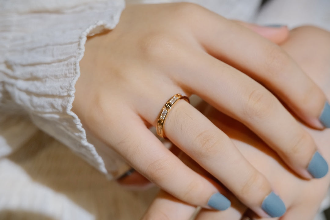 [Elitejewels]LOVE RING 2.65MM DIAMOND