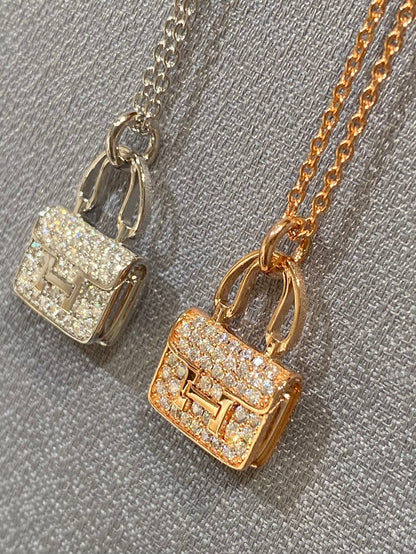 [Elitejewels]コンスタンス ペンダント ダイヤモンド ネックレス