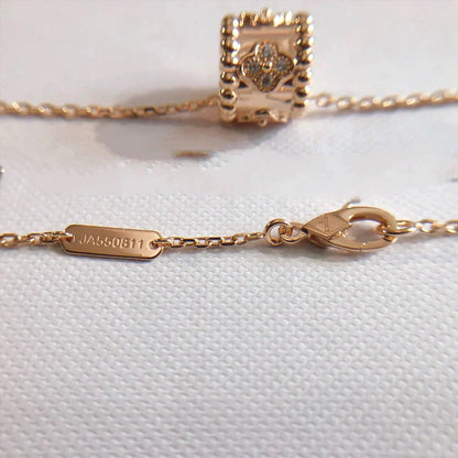 [Elitejewels]PERLEE PEDANT NECKLACE GOLD / ROSE GOLD