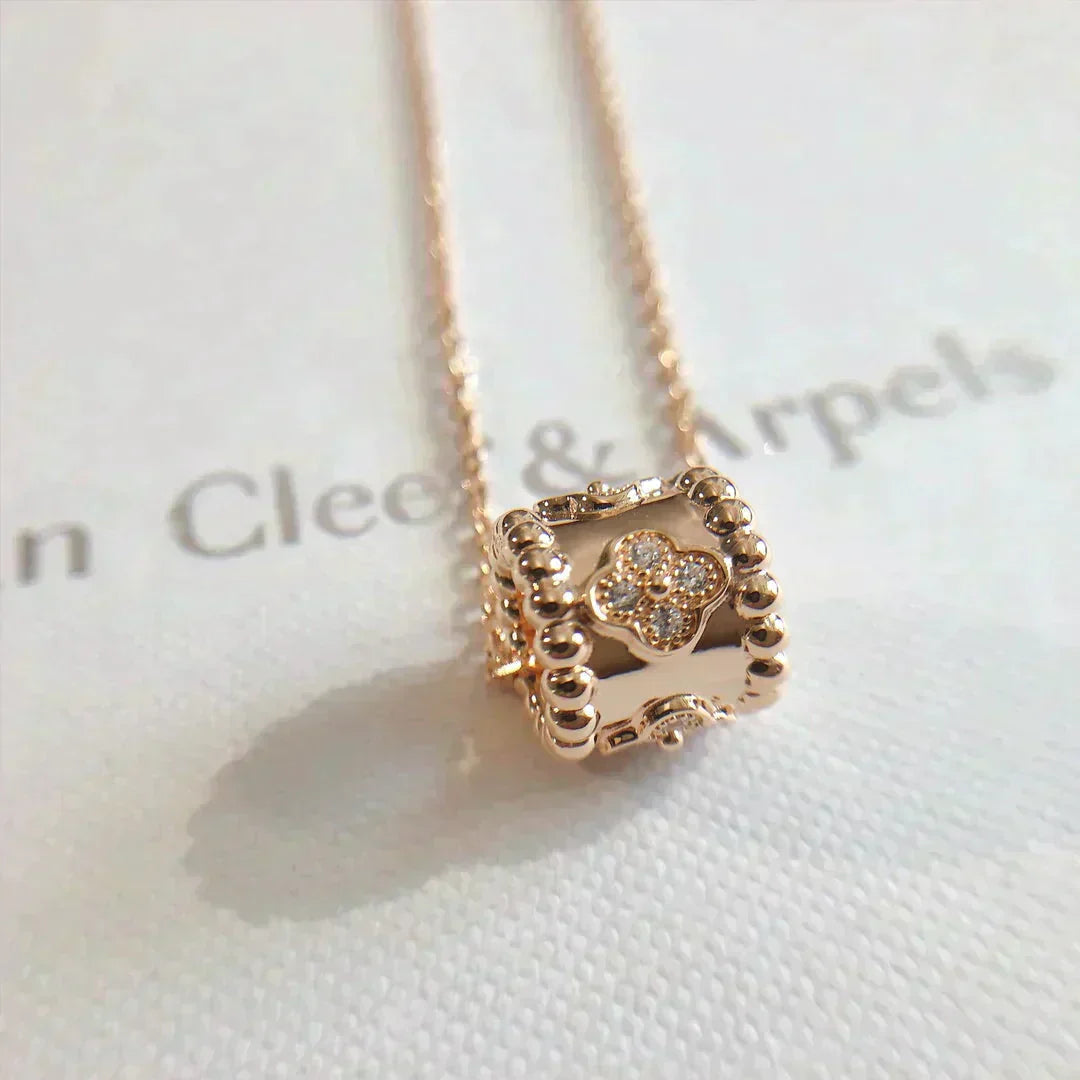 [Elitejewels]PERLEE PEDANT NECKLACE GOLD / ROSE GOLD