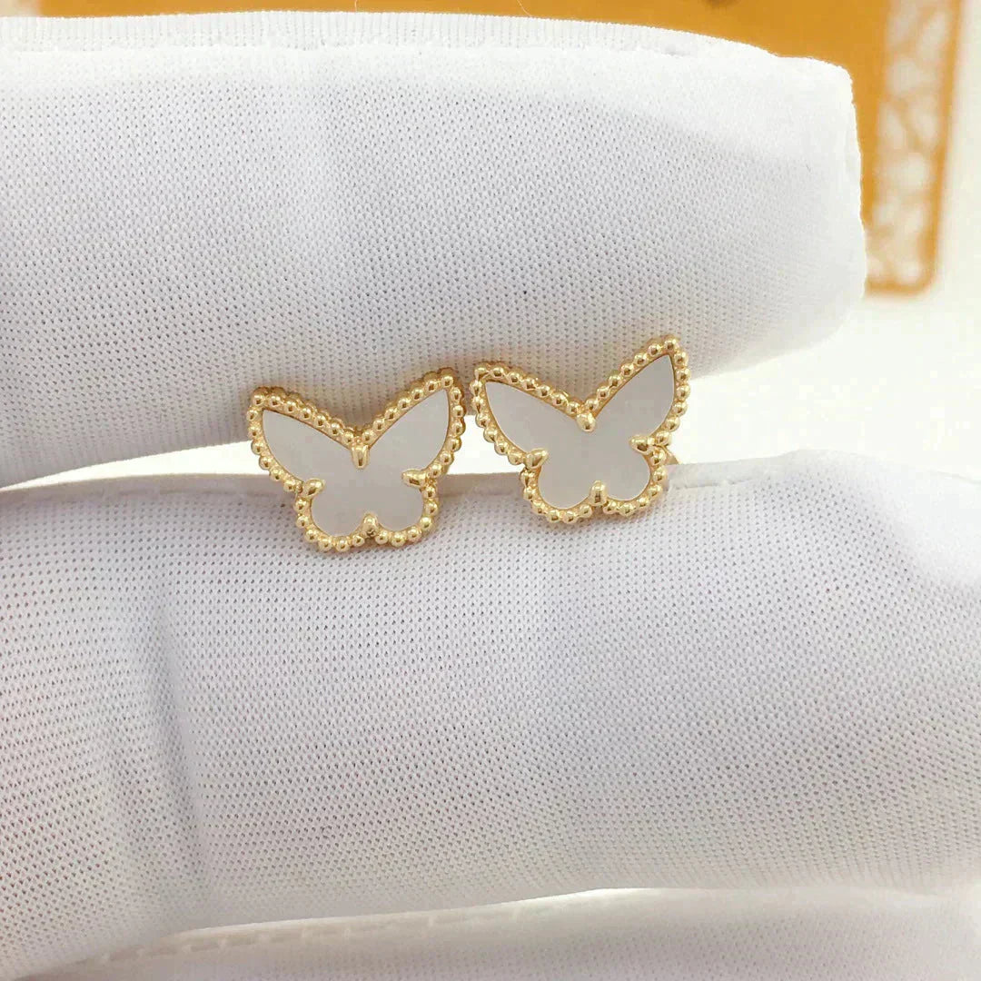 [Elitejewels]SWEET BUTTERFLY MOP EARSTUDS