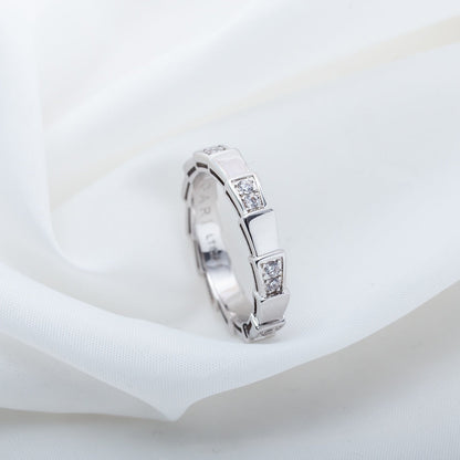 [Elitejewels]SERPENTI RING SILVER  3MM