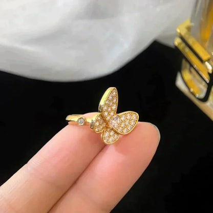 [Elitejewels]BUTTERFLY DIAMOND RING