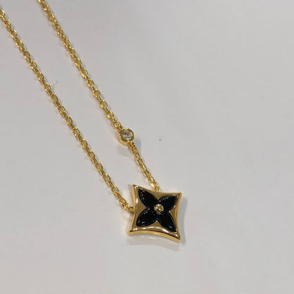 [Elitejewels]STAR BLACK MOP NECKLACE