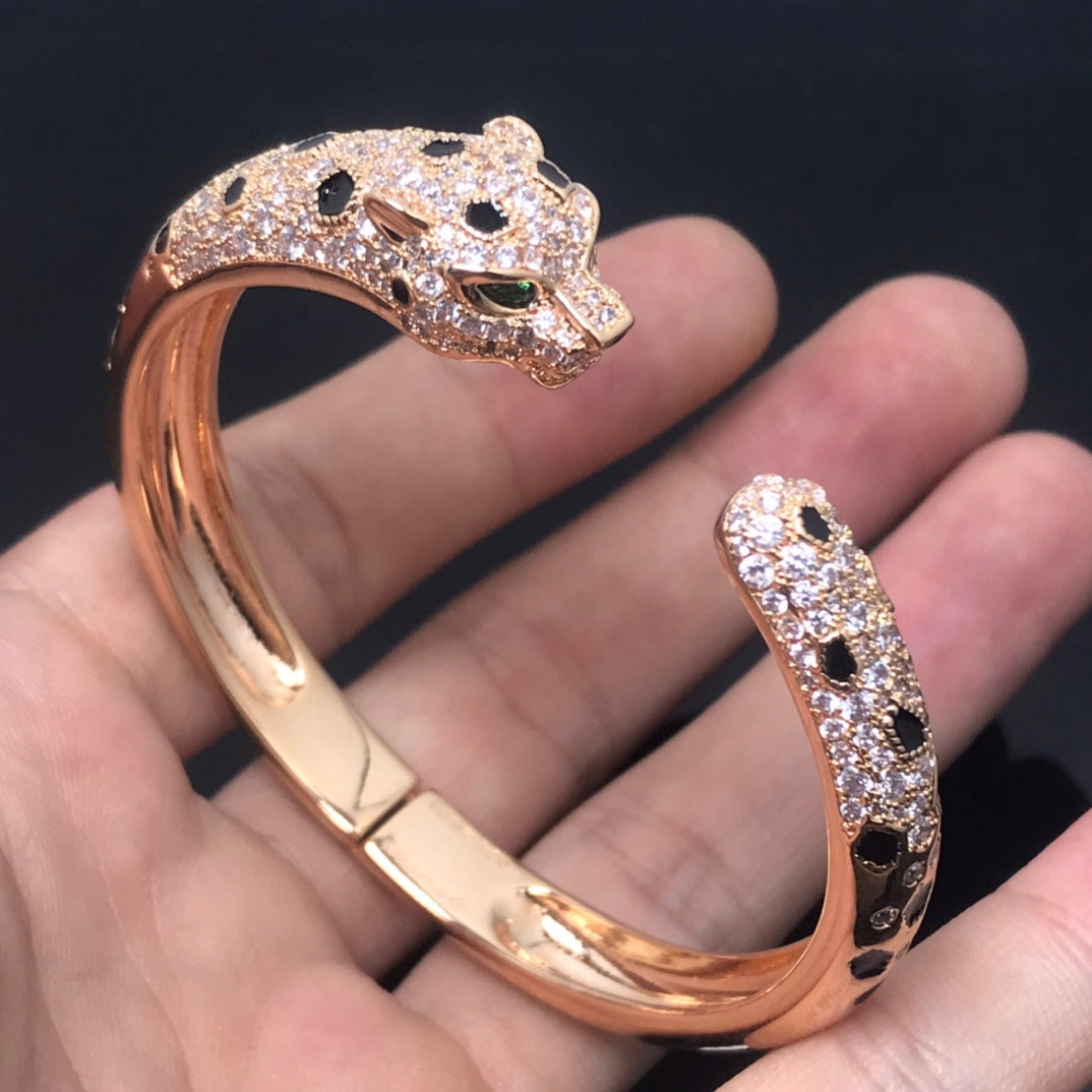 [Elitejewels]PANTHERE BIG BRACELET DIAMONDS