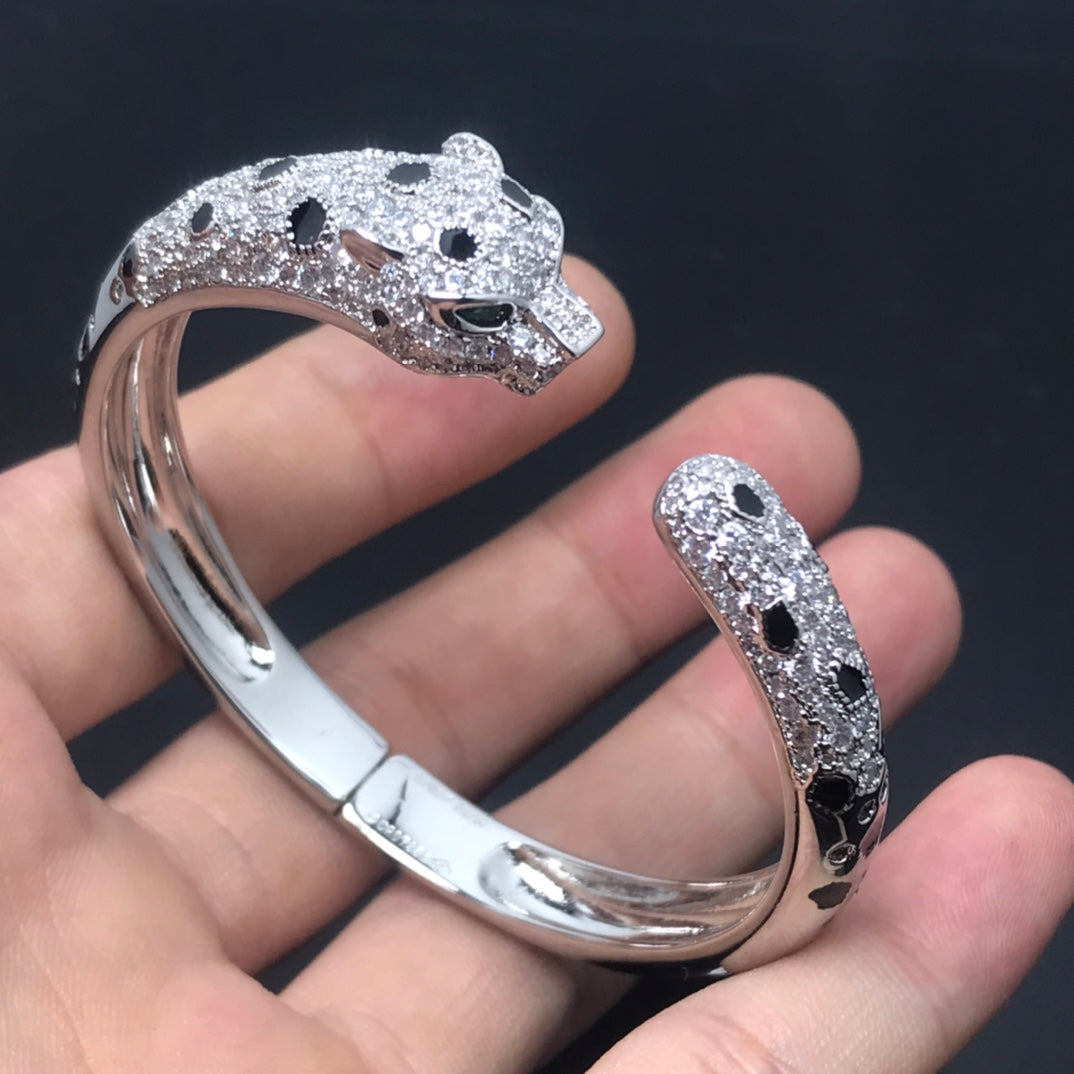 [Elitejewels]PANTHERE BIG BRACELET DIAMONDS