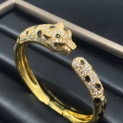 [Elitejewels]PANTHERE BIG BRACELET DIAMONDS