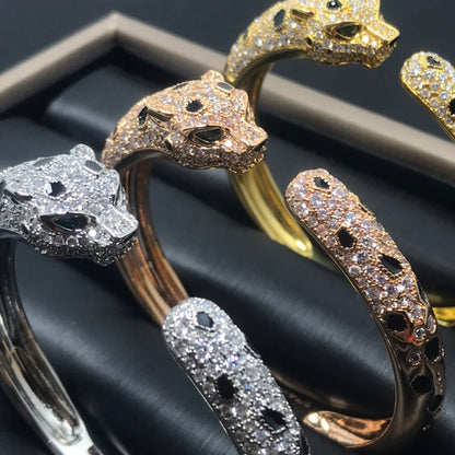 [Elitejewels]PANTHERE BIG BRACELET DIAMONDS