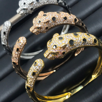 [Elitejewels]PANTHERE BIG BRACELET DIAMONDS