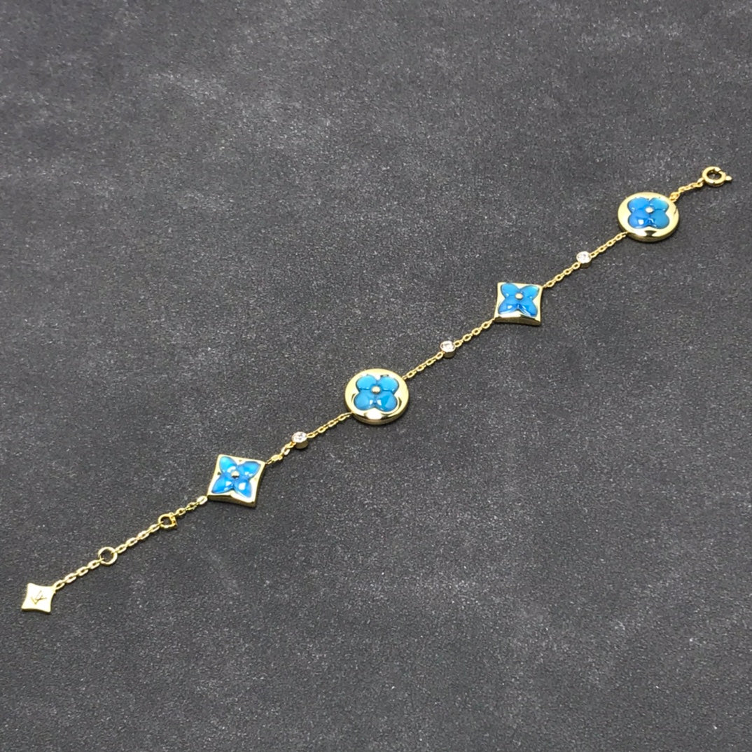 [Elitejewels]STAR AND SUN TURQUOISE 4 MOTIFS 3 DIAMONDS