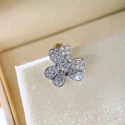 [Elitejewels]CLOVER COMOS DIAMOND EARRINGS SILVER